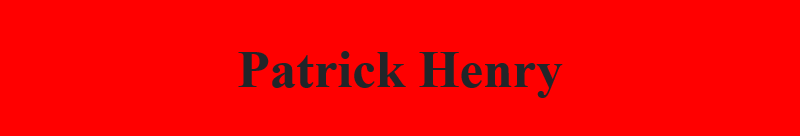 Patrick Henry